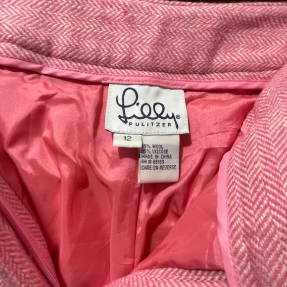 Lily Pulitzer Pink fully lined cuffed dress pants - Picture 3 of 7